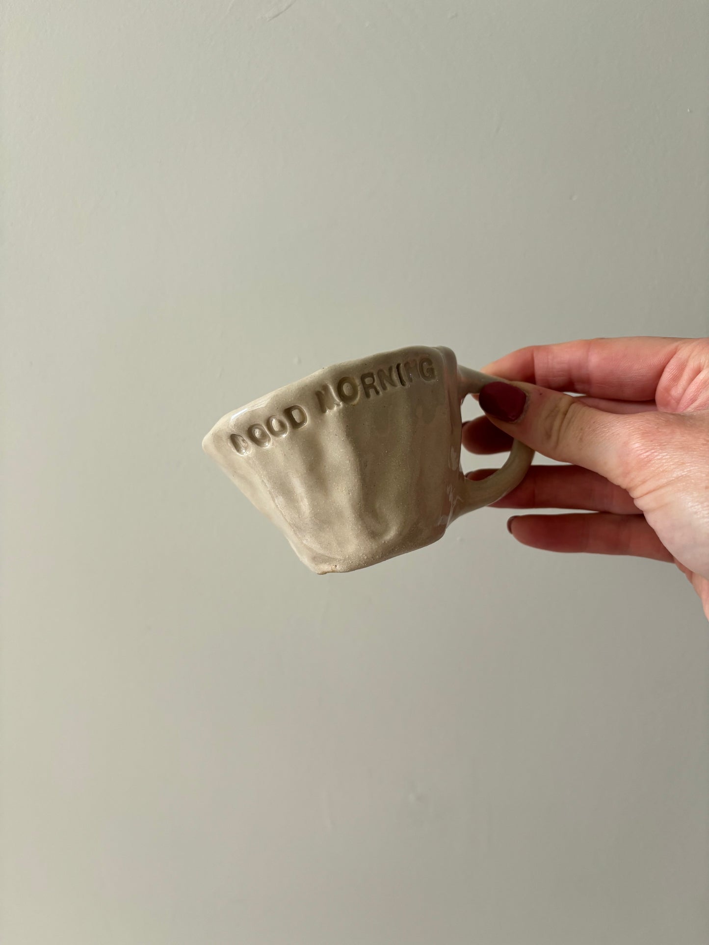 Custom espresso cup